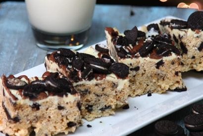 Thumbnail for Yummy Cookies & Cream Rice Krispie Treats