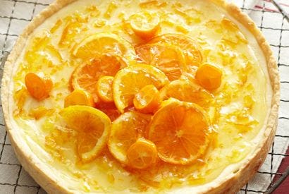 Thumbnail for Love This Orange-Ginger Ricotta Tart