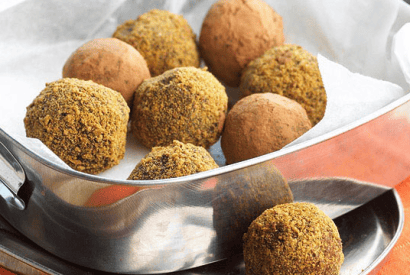 Thumbnail for Pumpkin-Spiced Gingersnap Truffles