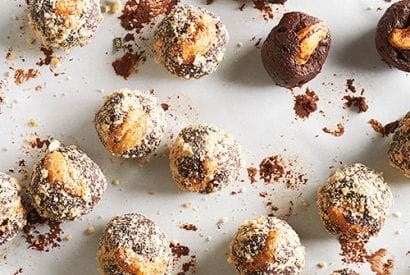 Thumbnail for Yummy Chocolate-Cashew Truffles