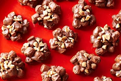 Thumbnail for Yummy Chocolate-Marshmallow-Peanut Clusters
