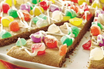 Thumbnail for Fun Gumdrop Cookie Pizza