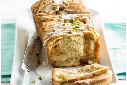 Thumbnail for Yummy Overnight Pull-Apart Cinnamon Loaf