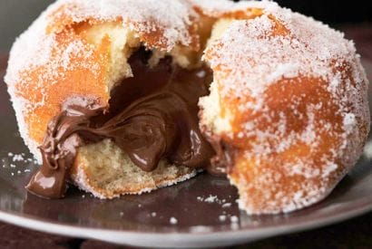 Thumbnail for Yummy Chocolate-Filled Doughnuts