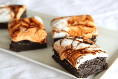 Thumbnail for Yummy Halloween Marshmallow Brownies