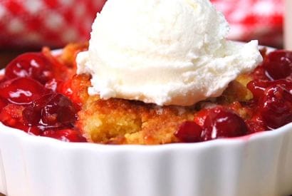 Thumbnail for How To Make This Slow Cooker Cherry Dump Cake With Just 3 Ingredients