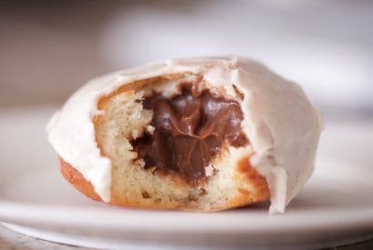 Thumbnail for Chocolate Cream Filled Donuts