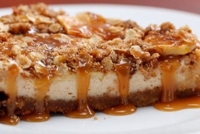 Thumbnail for How To Make This Caramel Apple Crumble Cheesecake