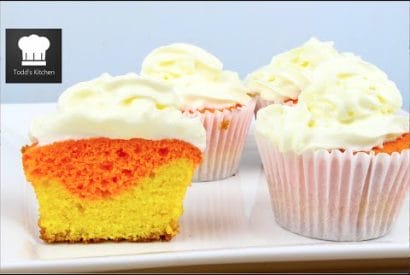 Thumbnail for Wonderful Candy Corn Cupcakes