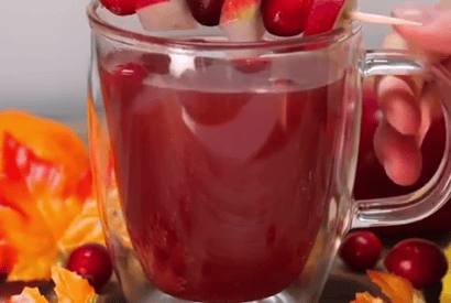 Thumbnail for Yummy Slow Cooker Cranberry Apple Cider