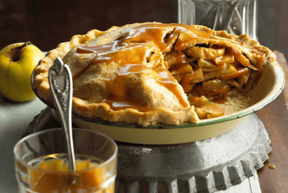 Thumbnail for Yummy Mile-High Caramel Apple Pie