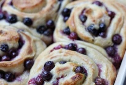 Thumbnail for Delightful Blueberry Lemon Sweet Rolls