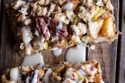 Thumbnail for Love These Brown Butter Caramelized Apple Crisp Bars