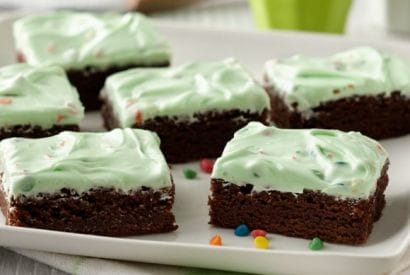 Thumbnail for How To Make These Peppermint-Rainbow Chip Frosted Brownies