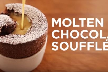 Thumbnail for Yummy Molten Chocolate Soufflé