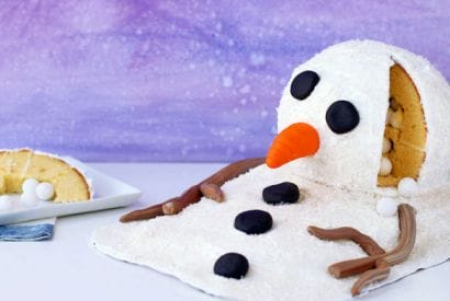 Thumbnail for What Fun Is This Melting Snowman Surprise Cake