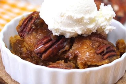 Thumbnail for Amazing Slow Cooker Pumpkin Pecan Pudding Cake