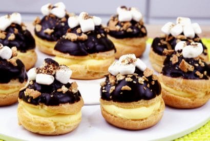 Thumbnail for How To Make S’mores Cream Puffs
