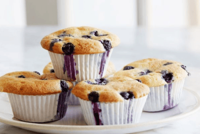 Thumbnail for Yummy Blueberry Coffee Cake Muffins