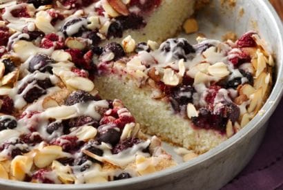 Thumbnail for Yummy Gluten-Free Almond Berry Coffee Cake
