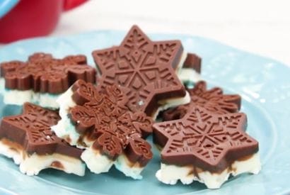 Thumbnail for Love These Peppermint Chocolate Snowflakes
