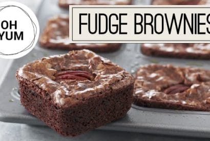 Thumbnail for Amazing Fudge Brownies Recipe