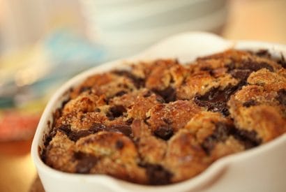 Thumbnail for Chocolate Croissant Bread Pudding