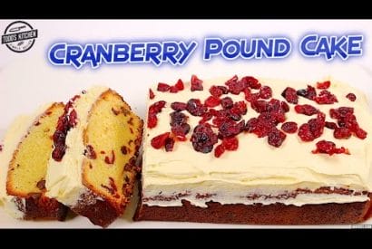 Thumbnail for Delicious Cranberry Pound Cake