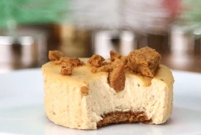 Thumbnail for Love These Mini Gingerbread Cheesecakes