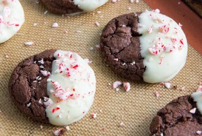 Thumbnail for Wonderful Chocolate Candy Cane Cookies