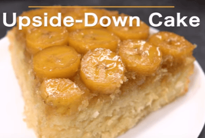 Thumbnail for Yummy Banana Coconut Upside-Down Cake