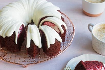 Thumbnail for Delicious Cream Cheese-Red Velvet Bundt Cake