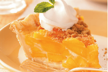 Thumbnail for Love This Amazing Streusel Peach Pie