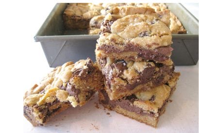 Thumbnail for Yummy Salted Nutella Cookie Bars