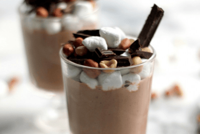 Thumbnail for Love These Nutella Greek Yogurt Rocky Road Parfaits