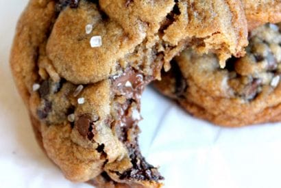 Thumbnail for How About Making These Nutella Stuffed Brown Butter Sea Salt Chocolate Chip Cookies