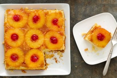 Thumbnail for A Wonderful Skinny Pineapple Upside-Down Cake