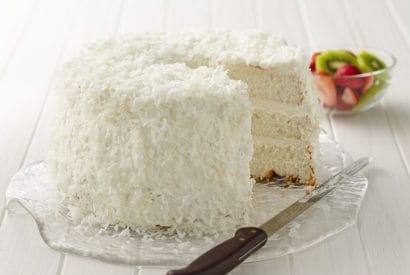 Thumbnail for Yummy Key Lime Coconut Angel Cake