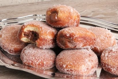 Thumbnail for Delicious Nutella Stuffed Italian Donuts