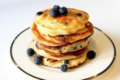 Thumbnail for Wonderfully Fluffy Blueberry Pancakes