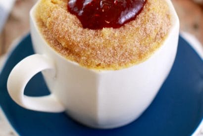 Thumbnail for Delicious Jelly Donut In A Mug