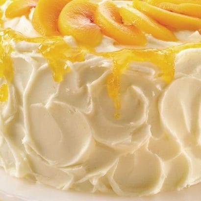 Peaches And Cream Layer Cake
