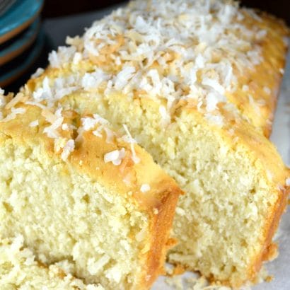 Coconut Buttermilk Pound Cake
