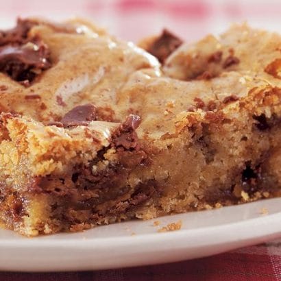 Caramel-Toffee Chunk Brownies