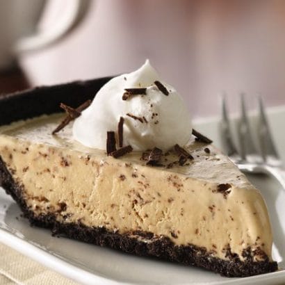 Frozen Hazelnut-Mocha Pie