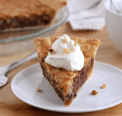 chocolate walnut pie