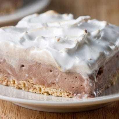 S’mores Ice Cream Pie