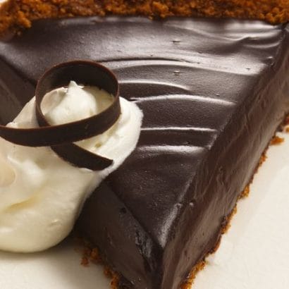 Creamy Dark Chocolate Pie