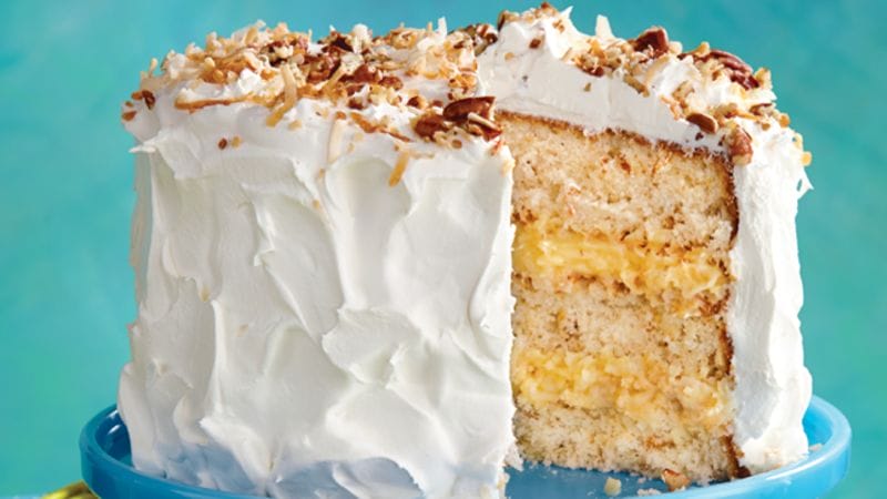 Coconut-Pecan Layer Cake