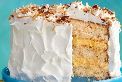 Thumbnail for How To Make This Coconut-Pecan Layer Cake